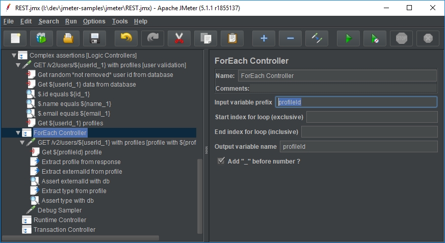 ForEach Controller ForEach Controller